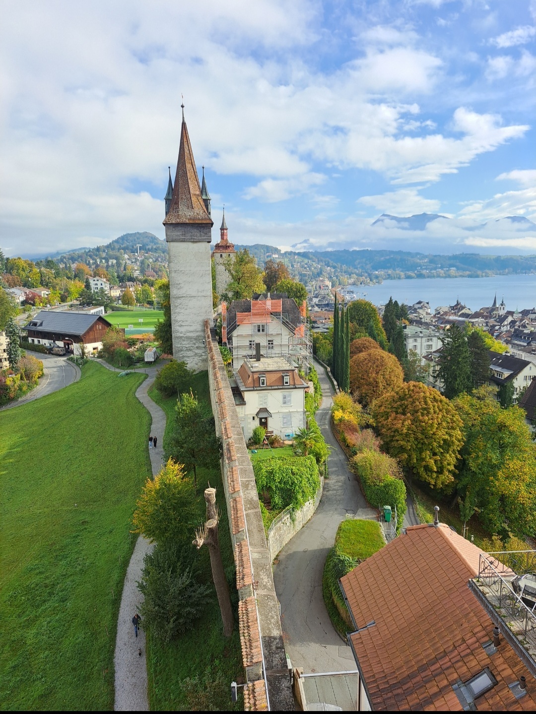 Lucerne, autumn 2023 - My, Switzerland, Lucerne, Travels, Alcohol, Longpost