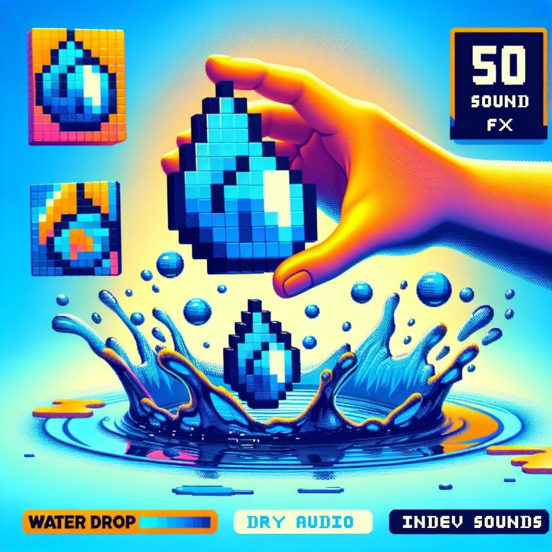 50 variable drop sounds: immersing yourself in the world of natural sounds - My, Development of, Indie game, Gamedev, Youtube, Chemistry, Drops, Sound