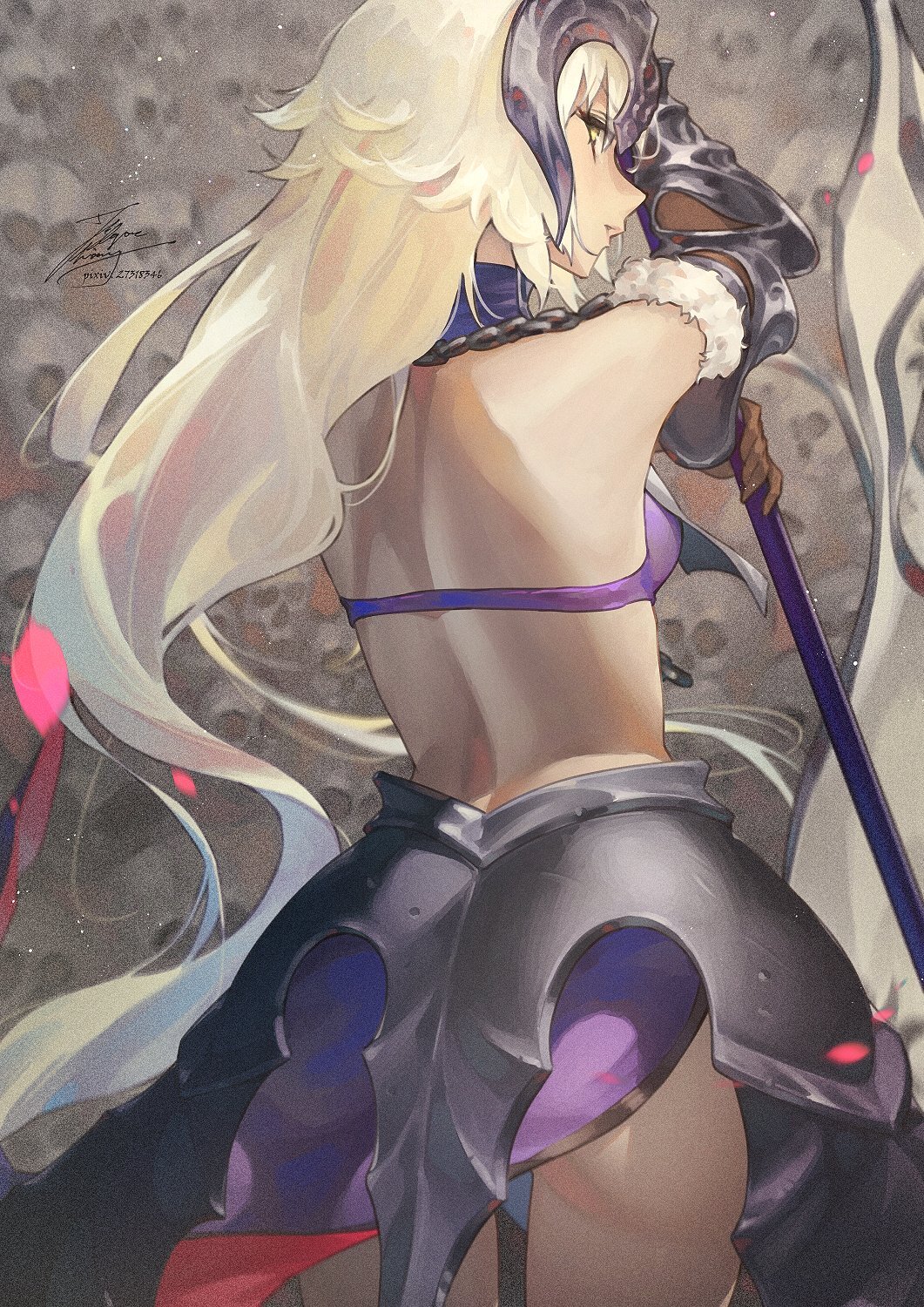 Zhanna Alter - Anime art, Anime, Girls, Jeanne alter, Fate grand order, Art