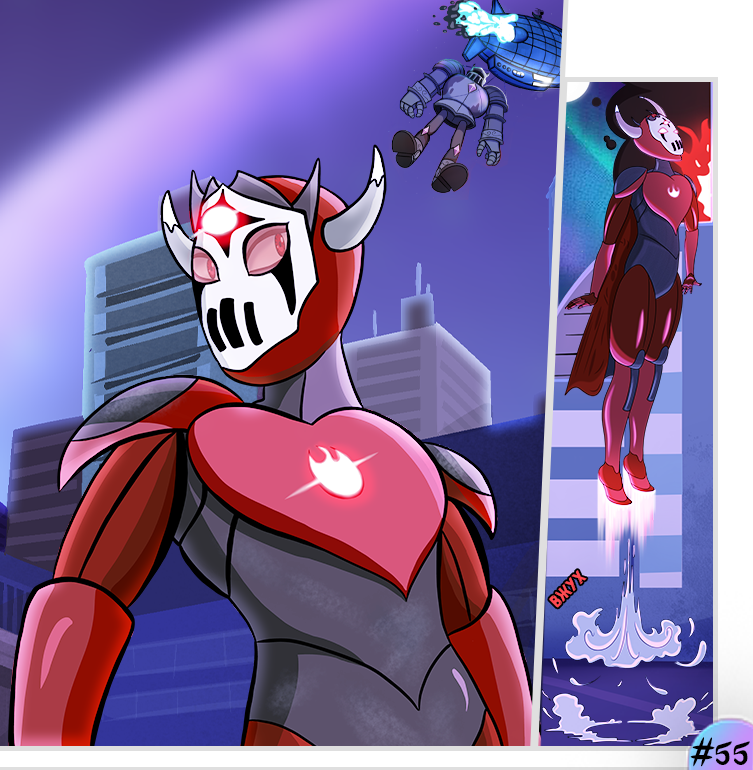 Comic “The Flash: Fairy Tales Are Ending (Reboot), Chapter 1 A World Without Magic. Demon vs Beast 0.8 - My, Star vs Forces of Evil, Comics, Author's comic, Monster, Characters (edit), Illustrations, 2D, Demon, Longpost