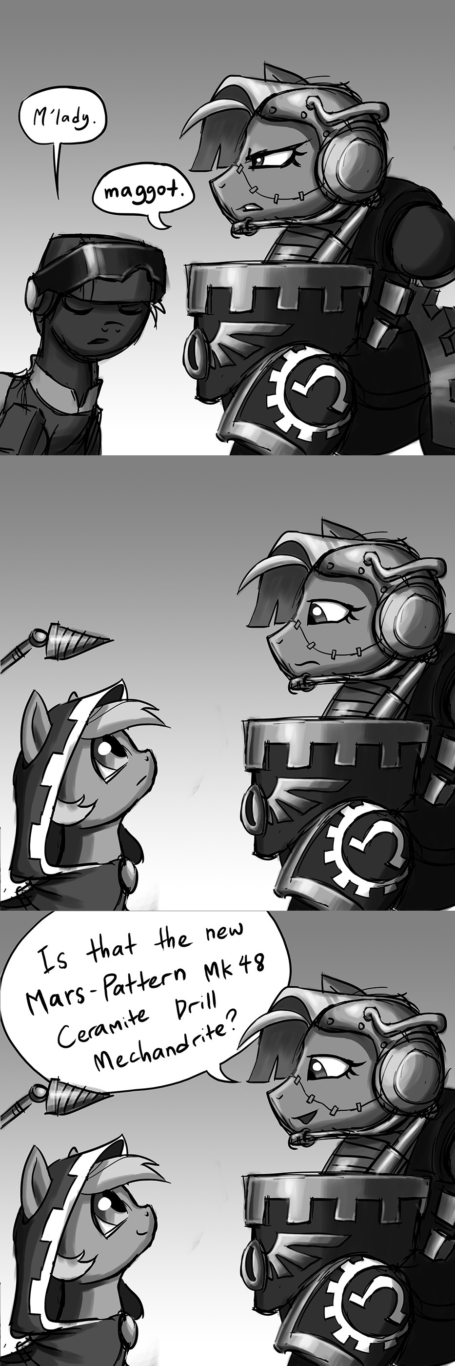 Iron autism psto - My little pony, PonyArt, Original character, Ponyhammer, Longpost