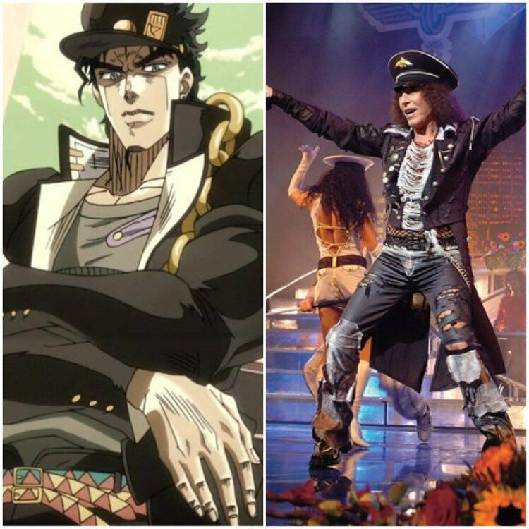 Who was Hirohiko Araki inspired by when he came up with characters for Zhozha? - Anime, Anime memes, Jojos bizarre adventure, Valery Leontiev, Longpost, Repeat