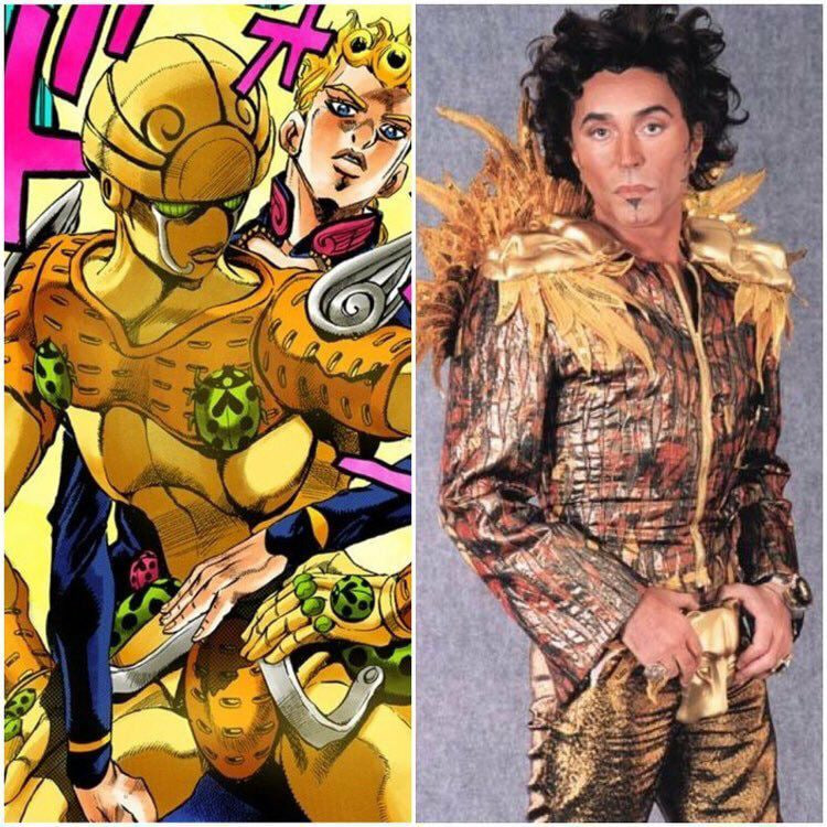 Who was Hirohiko Araki inspired by when he came up with characters for Zhozha? - Anime, Anime memes, Jojos bizarre adventure, Valery Leontiev, Longpost, Repeat