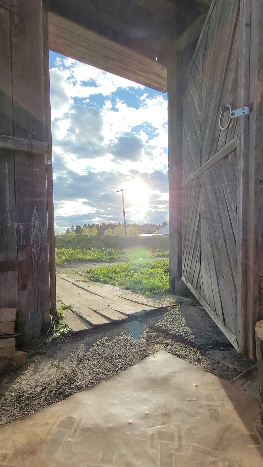 Rays of happiness - My, The sun, Sky, Clouds, Summer, Happiness, Sun rays, Village, Day