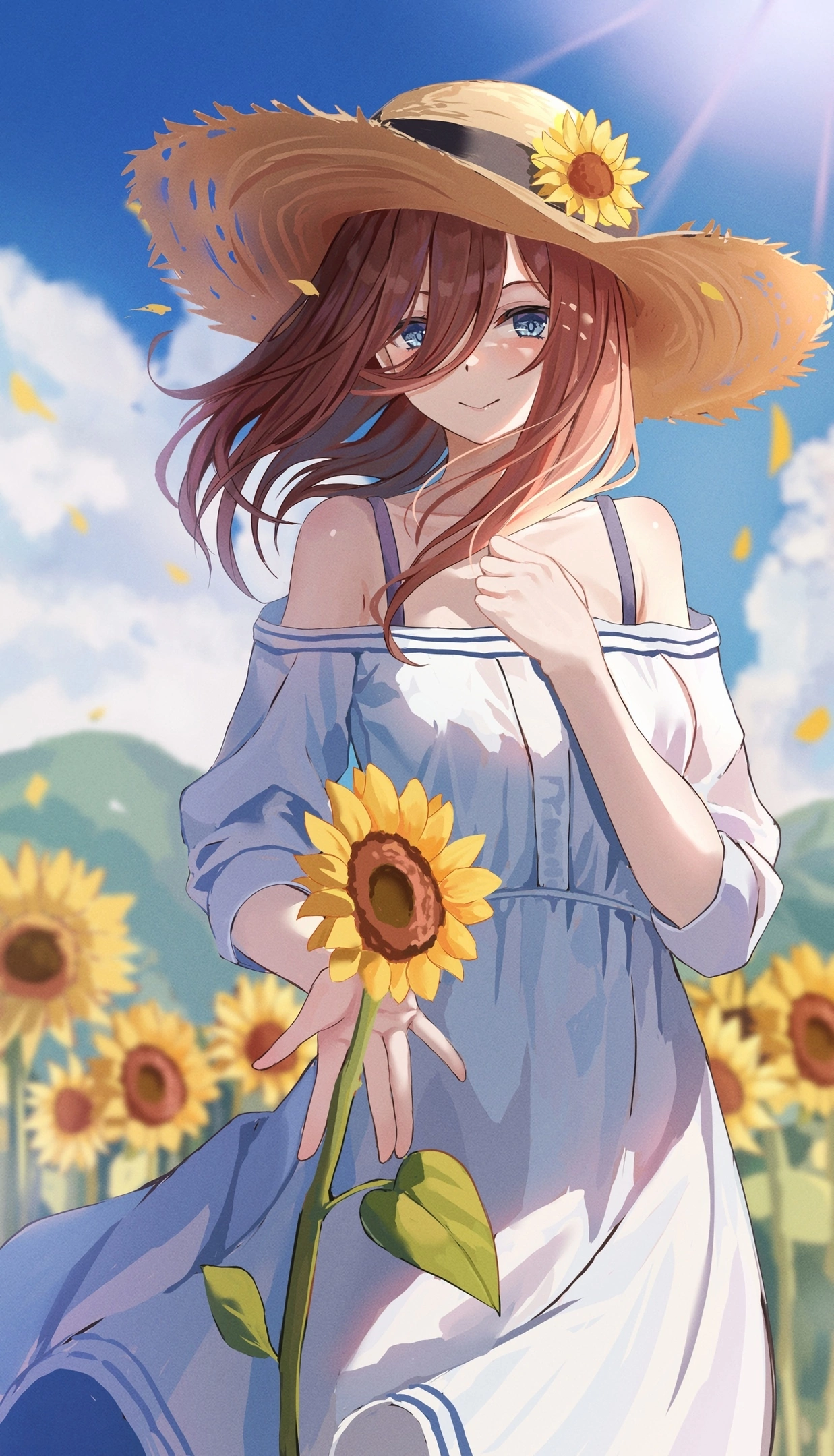 Miku - Anime, Anime art, Nakano miku, Gotoubun no hanayome