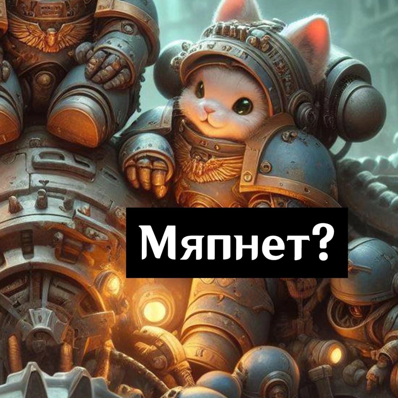 Котики) - Wh Humor, Warhammer 40k, Кот, Юмор, Длиннопост, Арты нейросетей