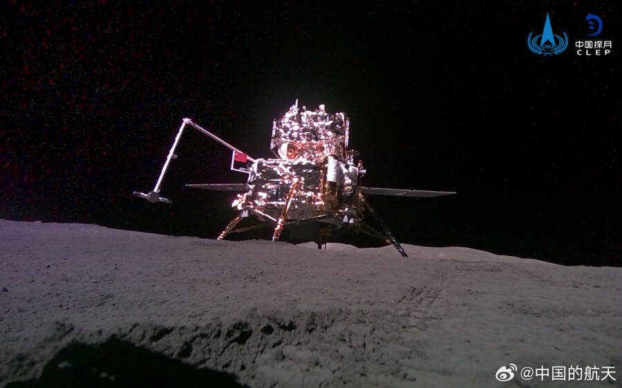Chang'e 6 took a soil sample - Space, Astronomy, Chang'e-6, China, moon, Video, Youtube
