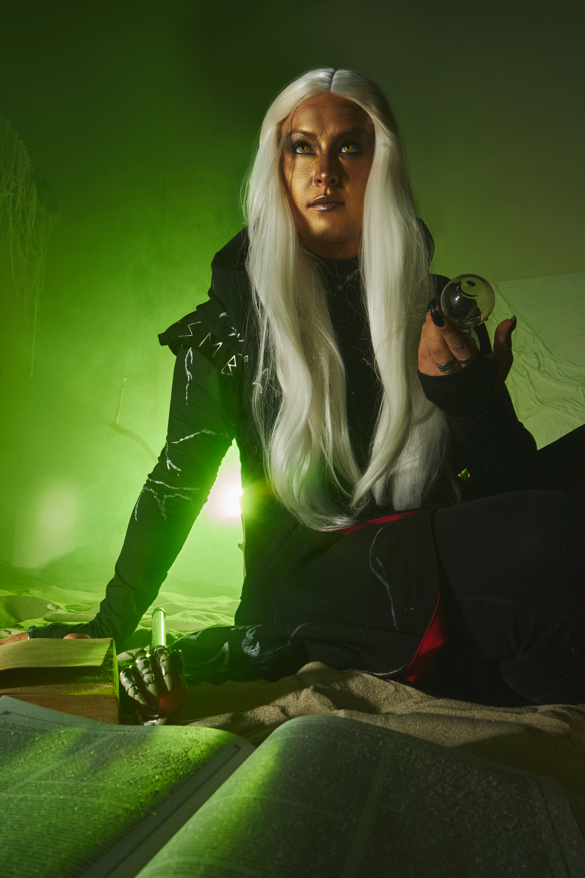 “The greatest magician Raistlin Majere - the most sophisticated sorcerers trembled before this name.” - My, The last test, Raistlin Majere, The Spear Saga, Black Mage, Dragonlance, Cosplay, Longpost, The photo