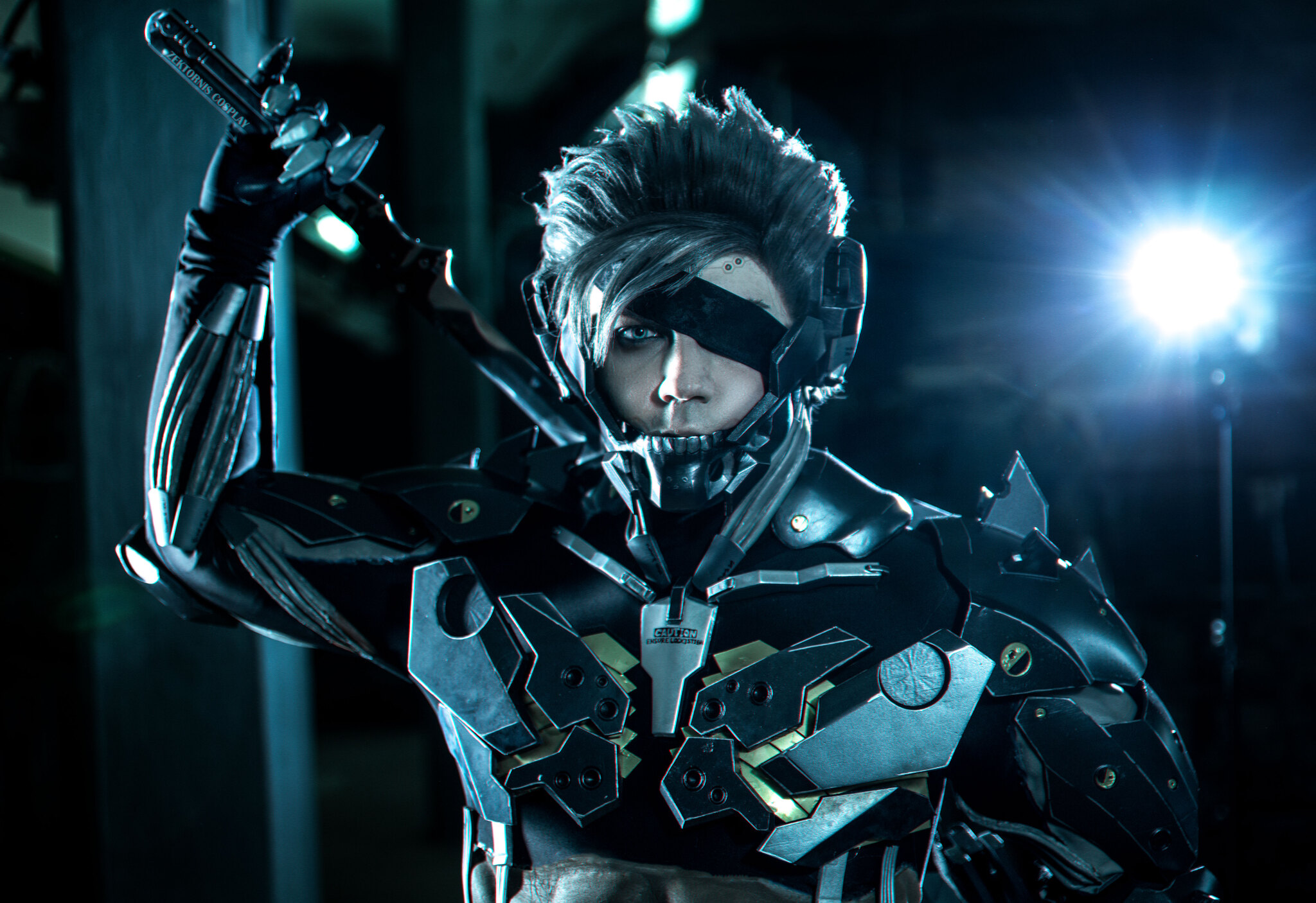 Raiden Metal Gear Rising - Zektornis - My, Cosplay, Raiden, Platinum Games, Longpost, The photo