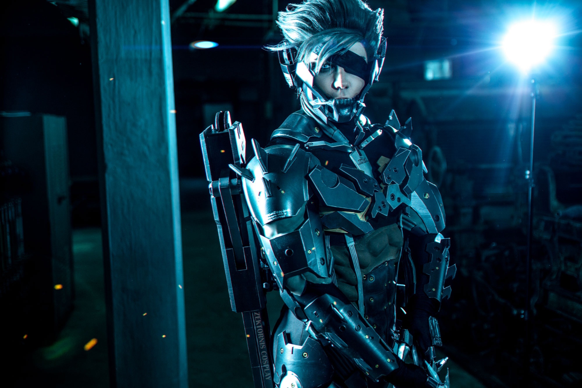 Raiden Metal Gear Rising - Zektornis - My, Cosplay, Raiden, Platinum Games, Longpost, The photo