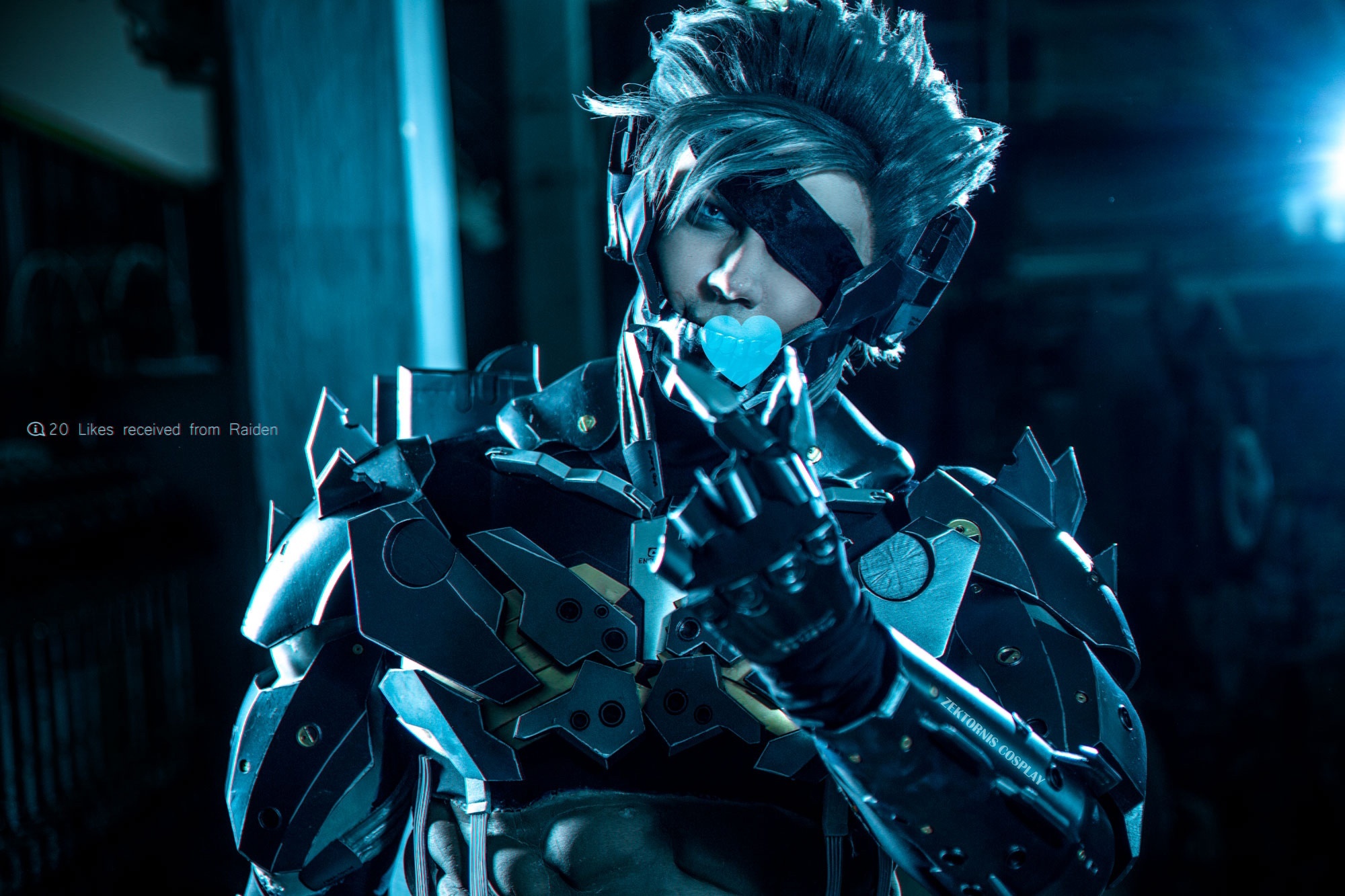 Raiden Metal Gear Rising - Zektornis - My, Cosplay, Raiden, Platinum Games, Longpost, The photo