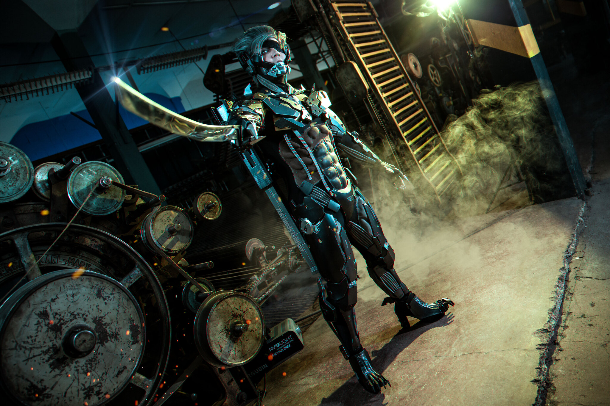 Raiden Metal Gear Rising - Zektornis - My, Cosplay, Raiden, Platinum Games, Longpost, The photo