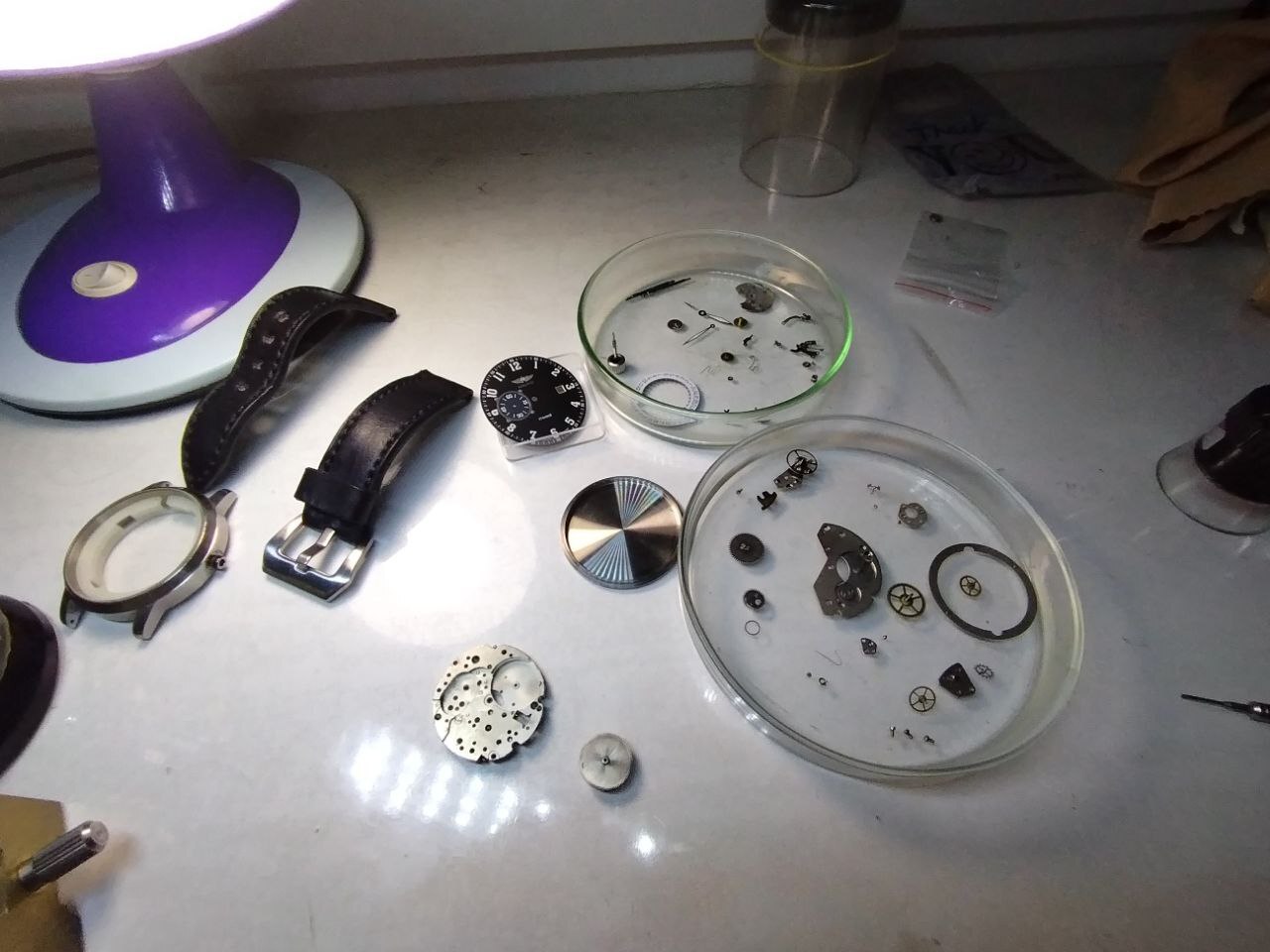 Correcting watch service errors - My, Workshop, Clock, Master, Hobby, Rukozhop, Craftsmanship, Restoration, Wrist Watch, Work from home, The photo, Emotions, Made with straight arms, Longpost