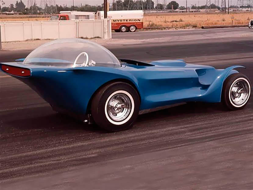 Strange cars: what do you know about the Orbitron hot rod - My, Transport, Useful, Motorists, Auto, Car, Oddities, Driver, USA, Automotive industry, Project, Development of, Innovations, Unusual, Inventions, Museum, Tuning, Technics, Car history, Specifications, Informative, Longpost