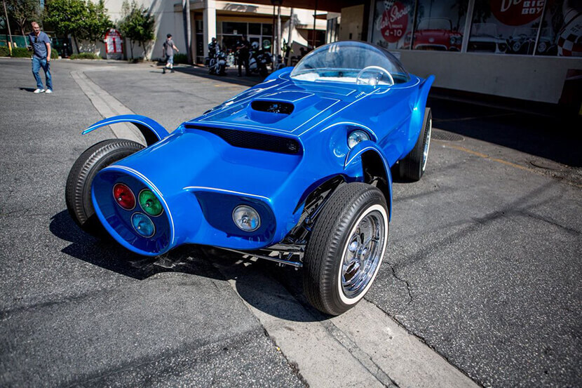 Strange cars: what do you know about the Orbitron hot rod - My, Transport, Useful, Motorists, Auto, Car, Oddities, Driver, USA, Automotive industry, Project, Development of, Innovations, Unusual, Inventions, Museum, Tuning, Technics, Car history, Specifications, Informative, Longpost