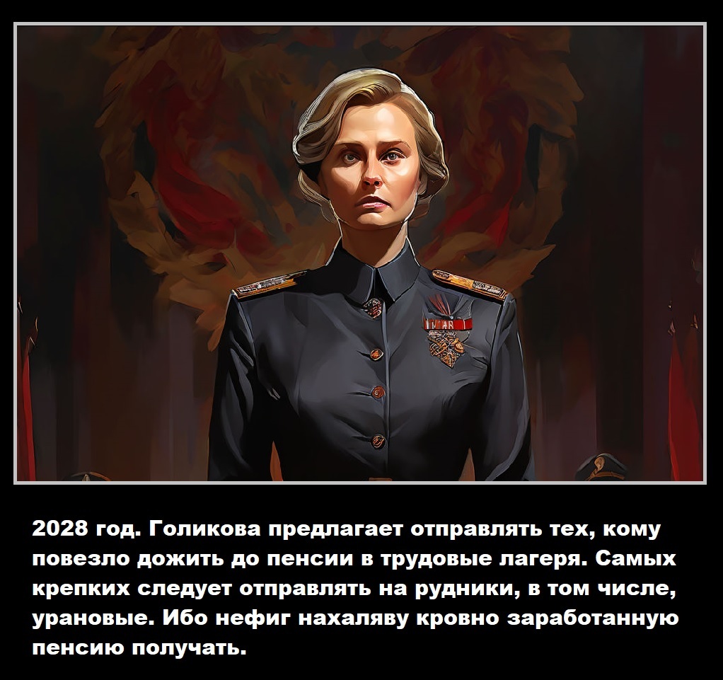 Does Golikova even understand the meaning of the word “pension”? - State Duma, Economy, Demotivator, Pension reform, Video, Youtube, Politics