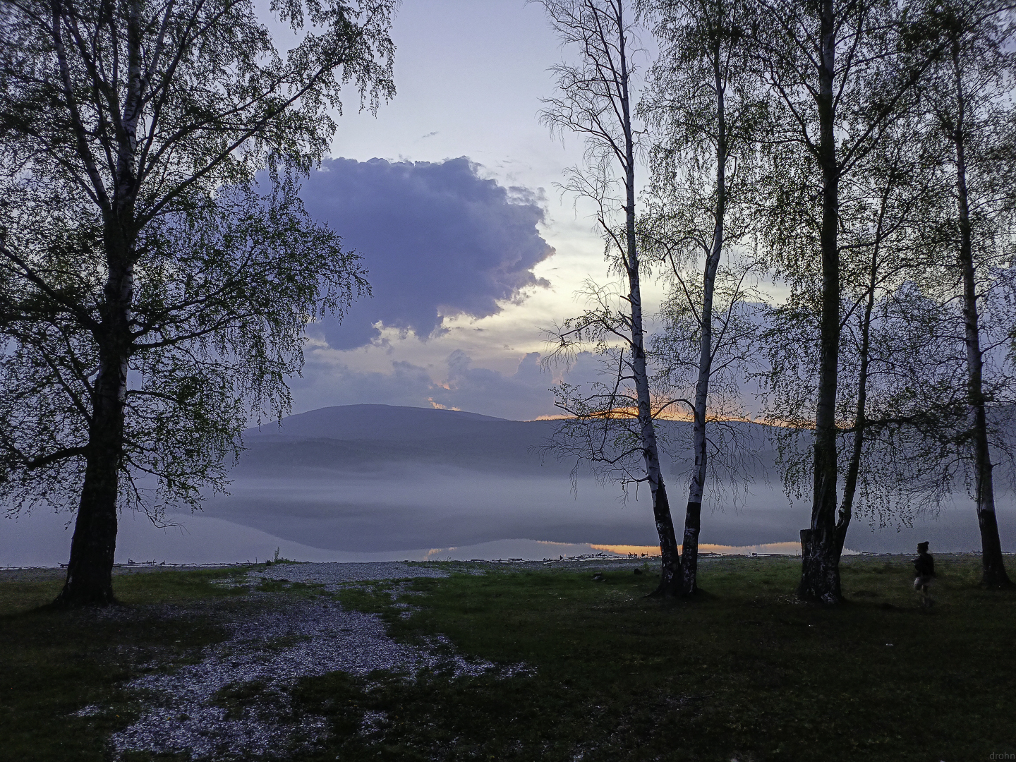 An evening sunset filled with tranquility. Ural - My, Ural, The photo, Mobile photography, Evening, Longpost, Sunset, Nature