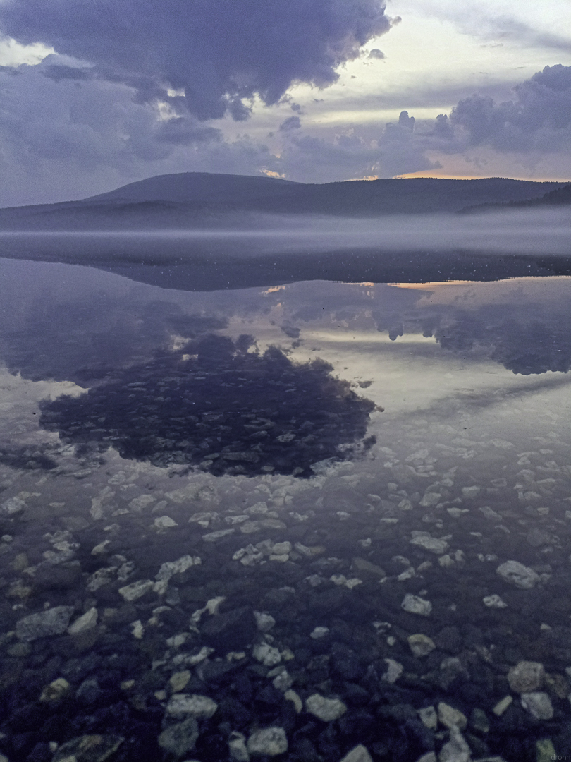 An evening sunset filled with tranquility. Ural - My, Ural, The photo, Mobile photography, Evening, Longpost, Sunset, Nature