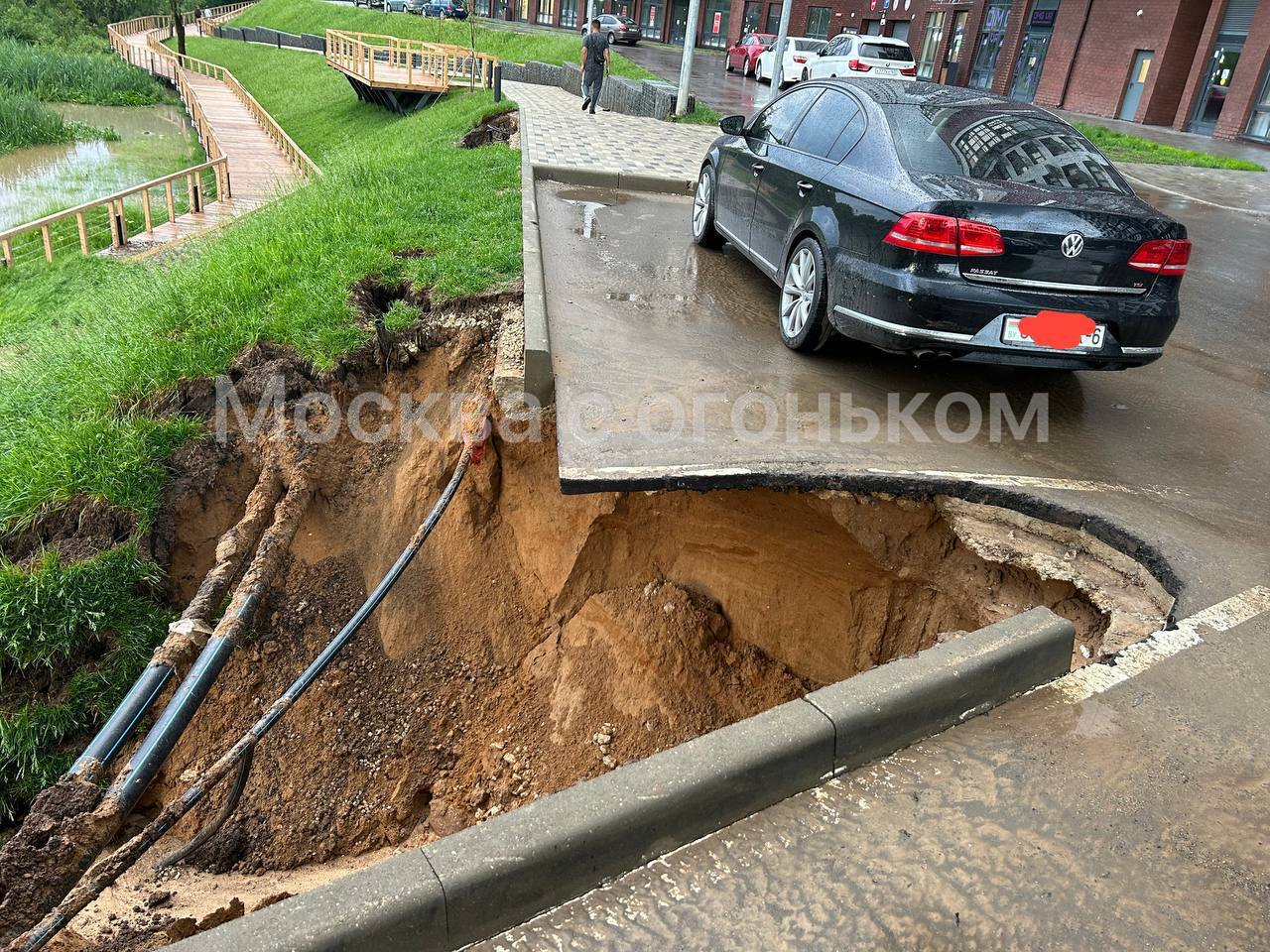 После дождичка во вторник. 05.06.2024 - Моё, Застройщик, Московские новости, Новостройка, Новая Москва, Видео, Длиннопост