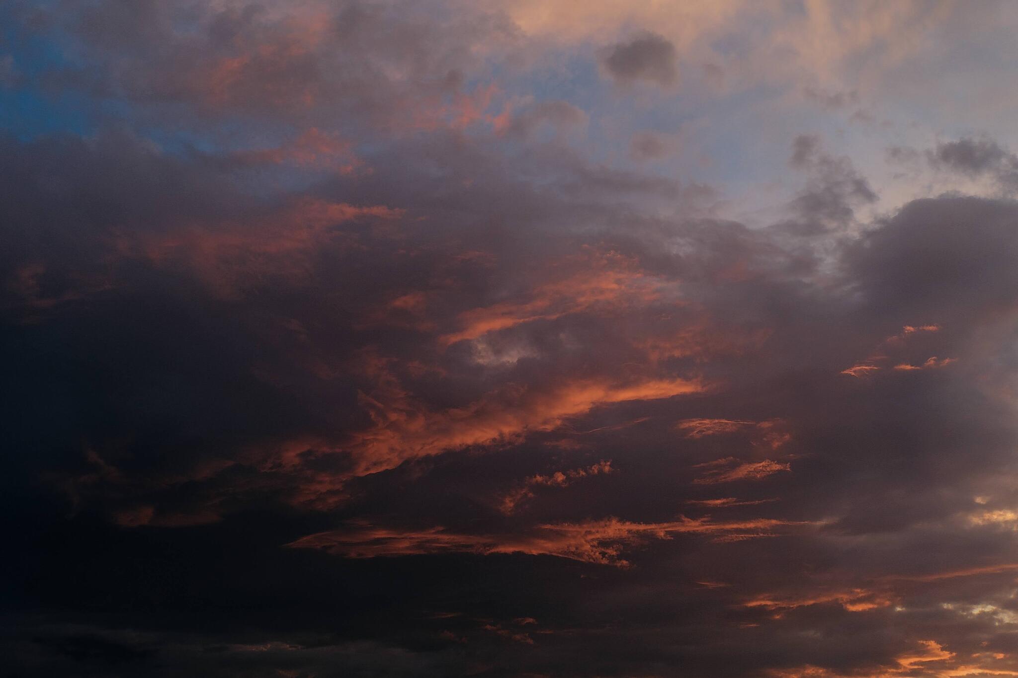 Another batch of clouds. At sunset yesterday - My, The photo, Tatarstan, Fujifilm, Landscape, Clouds, Evening, Sunset, Sky