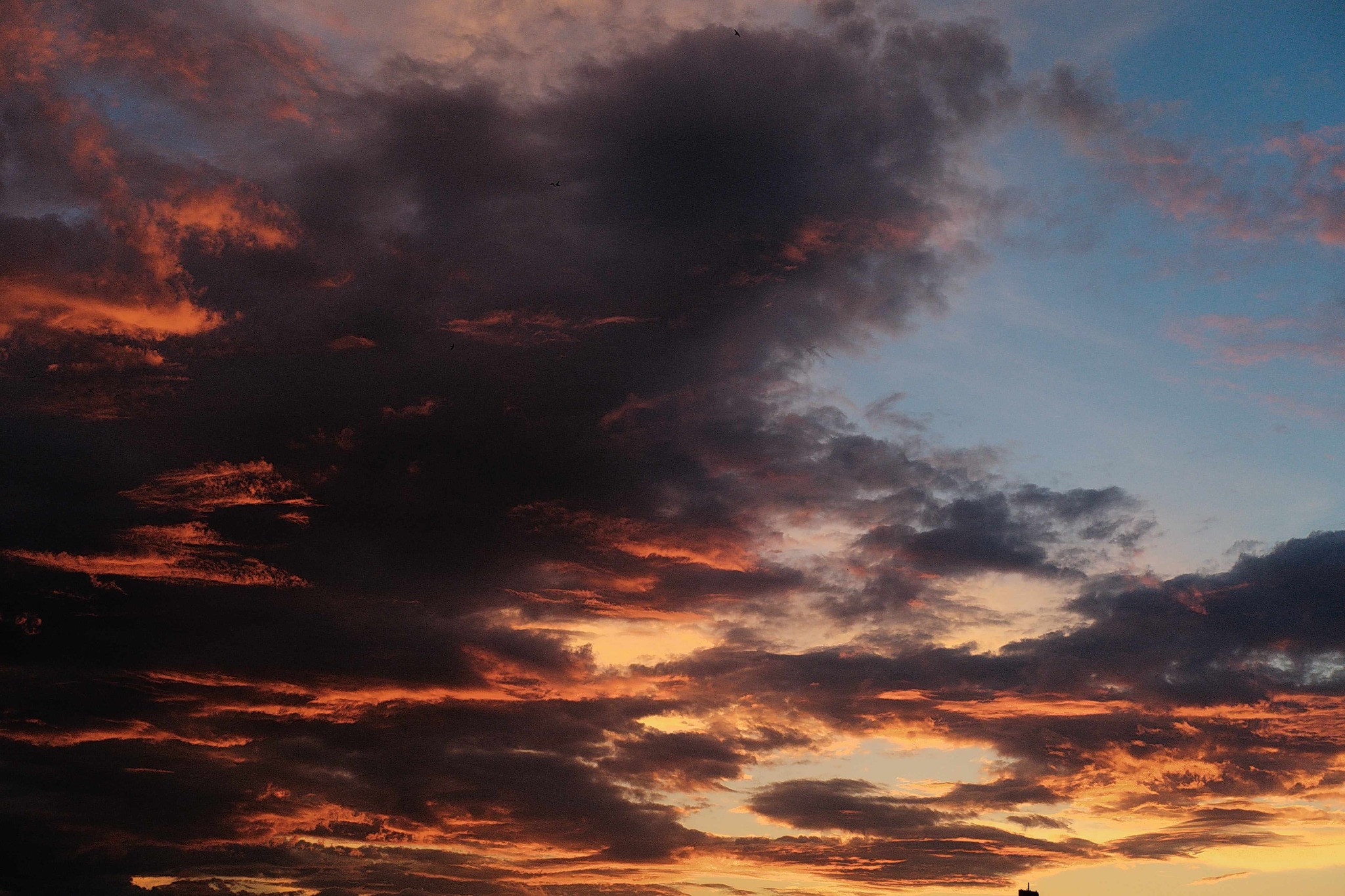 Another batch of clouds. At sunset yesterday - My, The photo, Tatarstan, Fujifilm, Landscape, Clouds, Evening, Sunset, Sky