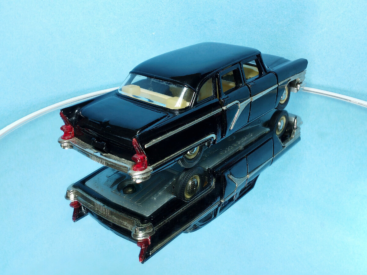 What part most often breaks on the Saratov Chaika GAZ-13? We fix it with 3D printing - My, Collecting, Modeling, Scale model, Collection, Restoration, Gaz-13 Chaika, Tantalum, Serzhik Modelist, 1:43, Recovery, 3D печать, 3D printer, 3D modeling, Tamiya, Painting miniatures, Longpost