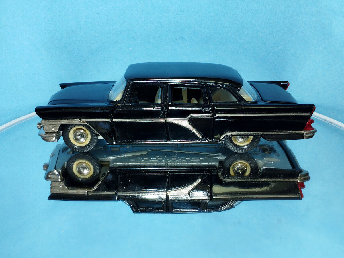 What part most often breaks on the Saratov Chaika GAZ-13? We fix it with 3D printing - My, Collecting, Modeling, Scale model, Collection, Restoration, Gaz-13 Chaika, Tantalum, Serzhik Modelist, 1:43, Recovery, 3D печать, 3D printer, 3D modeling, Tamiya, Painting miniatures, Longpost