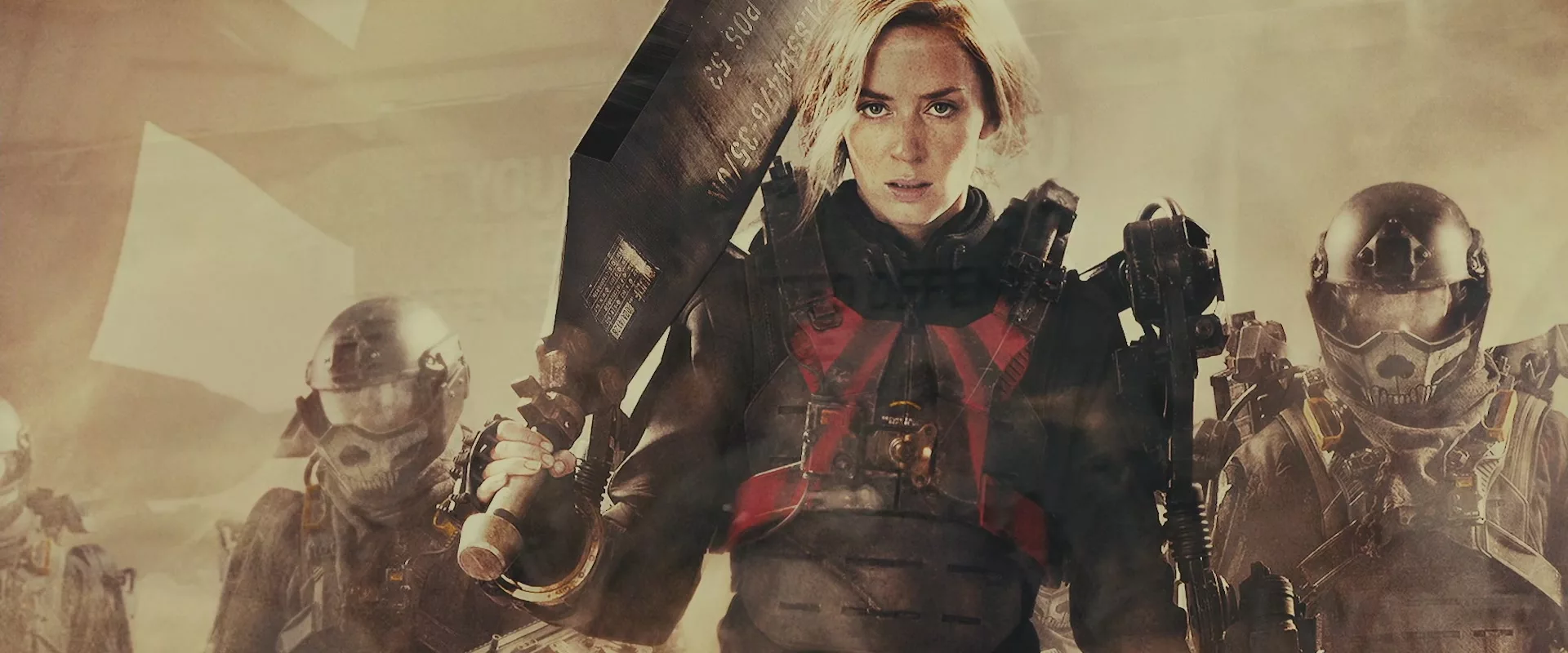 Edge of Tomorrow: 10 years ago the world learned how cool Emily Blunt's push-ups are - My, I advise you to look, Movie review, Боевики, Screen adaptation, Edge of the future, Fantasy, GIF, Longpost