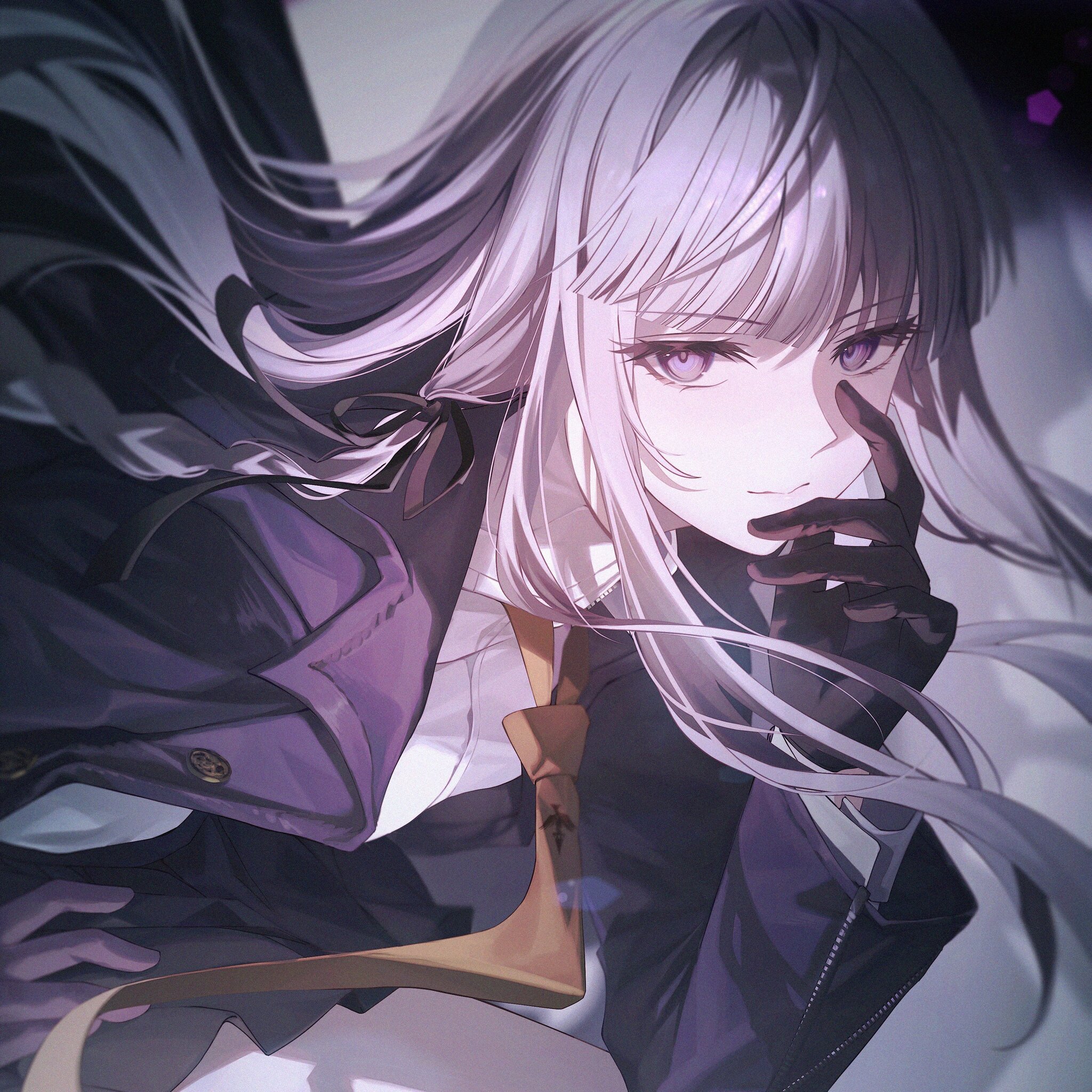 Kirigiri Kyoko - Anime Art, Аниме, Kyouko Kirigiri, Danganronpa, Длиннопост, Kirigiri Kyoko