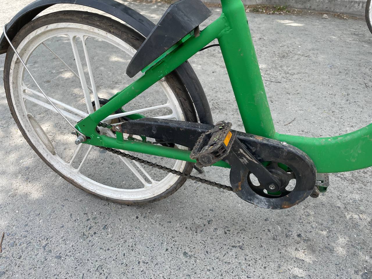 The bike sharing we deserve - My, Images, Humor, A bike, Rental, Longpost