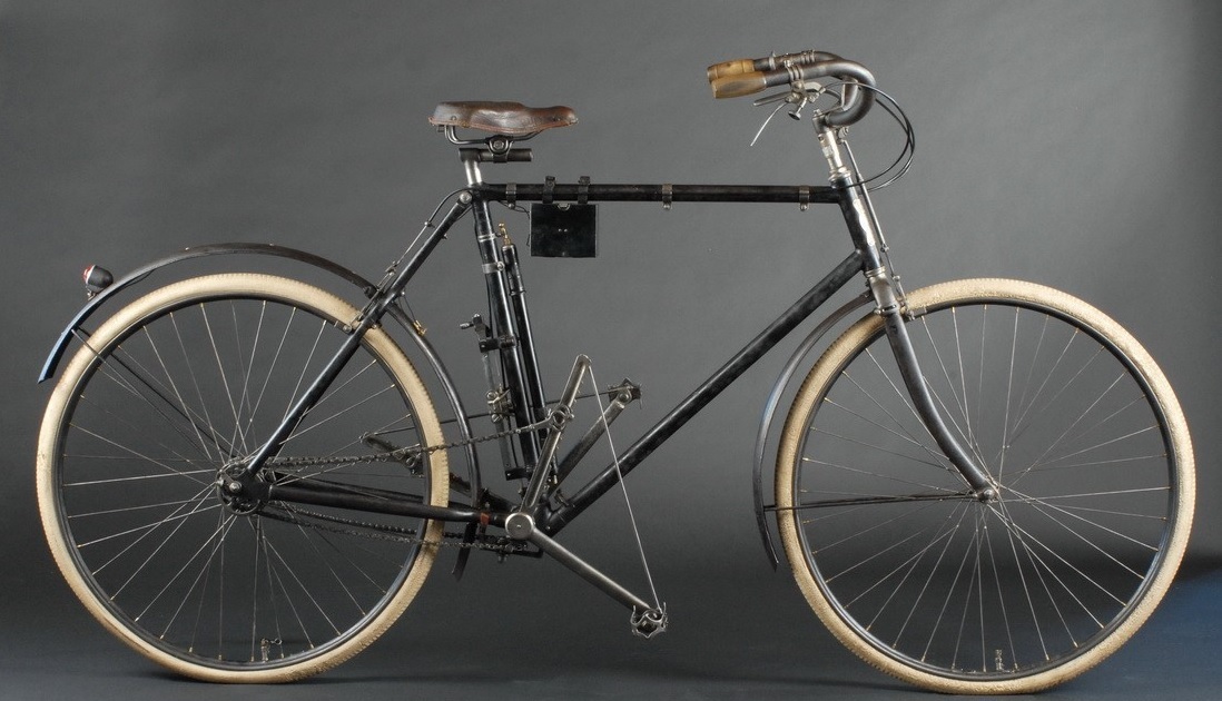 Bicycle 1905 - A bike, Video, Technologies, Unusual, Mechanism, Rarity, Inventions, Longpost