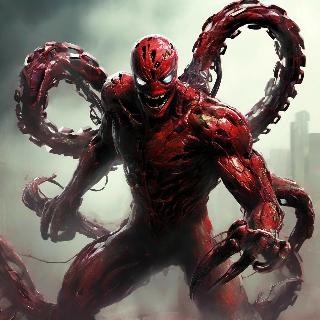 Good people! Just for fun - Who would like to watch the Film Adaptation of This Creepy Monster? =) - My, Characters (edit), Movies, Spiderman, Marvel, Screen adaptation, Doctor octopus, Carnage, Symbiote, Sony PSP, Superheroes, Longpost