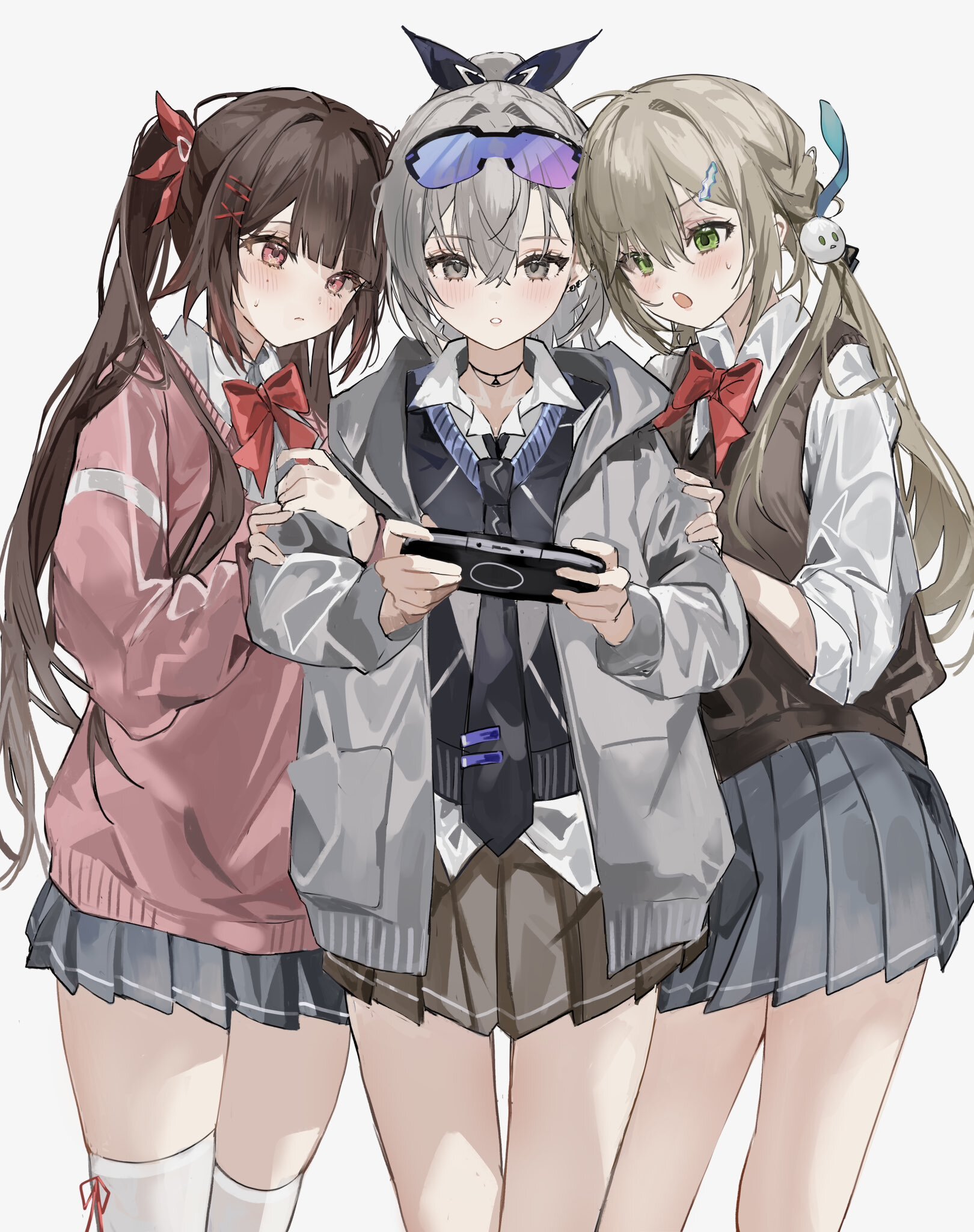 Let me play - Anime, Anime art, Honkai: Star Rail, Sparkle (Honkai: Star Rail), Silver Wolf (Honkai: Star Rail), Xingqiu