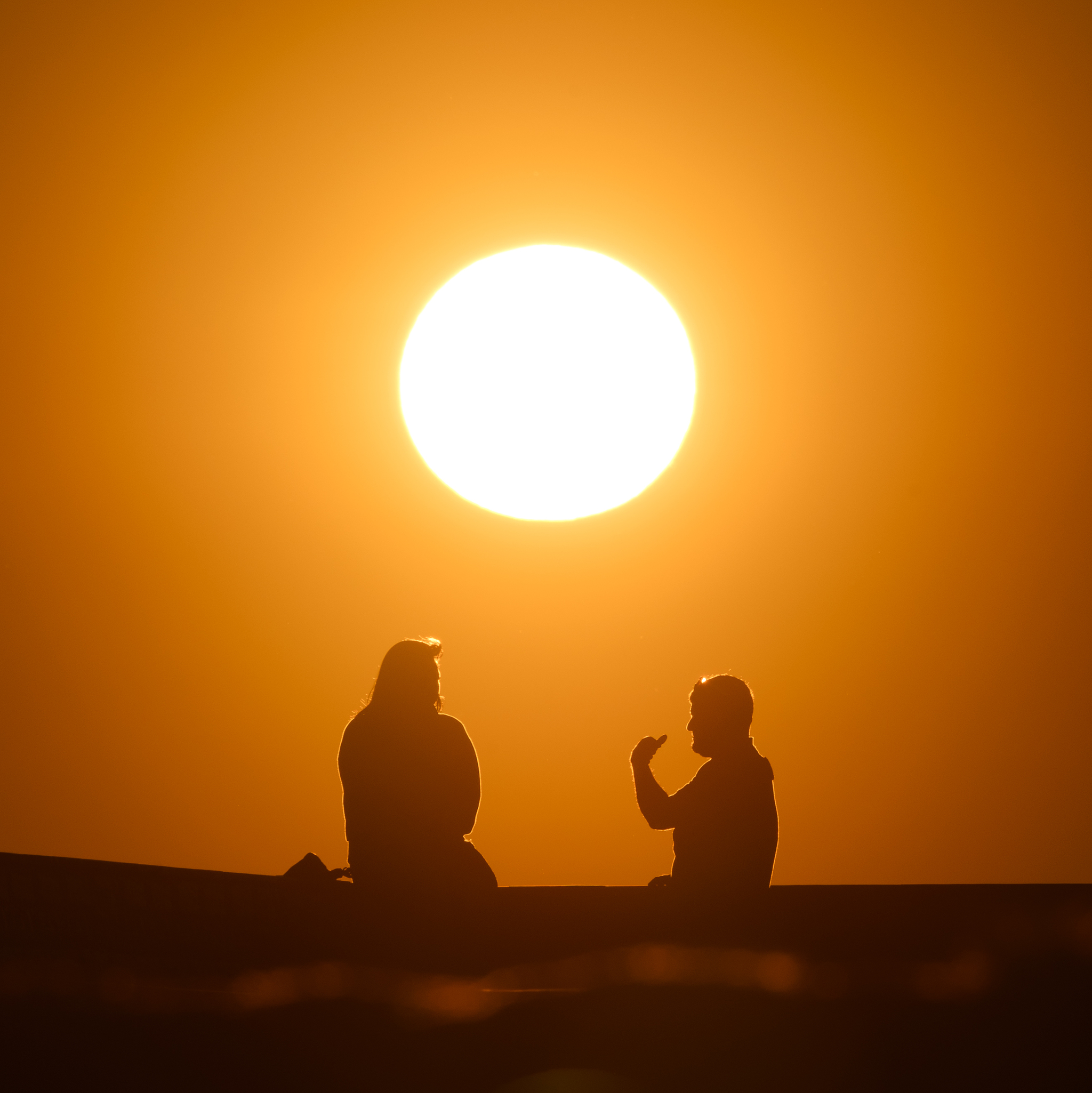 Evening sun of polar day - My, Murmansk, Polar day, The sun, Kola Peninsula, Longpost