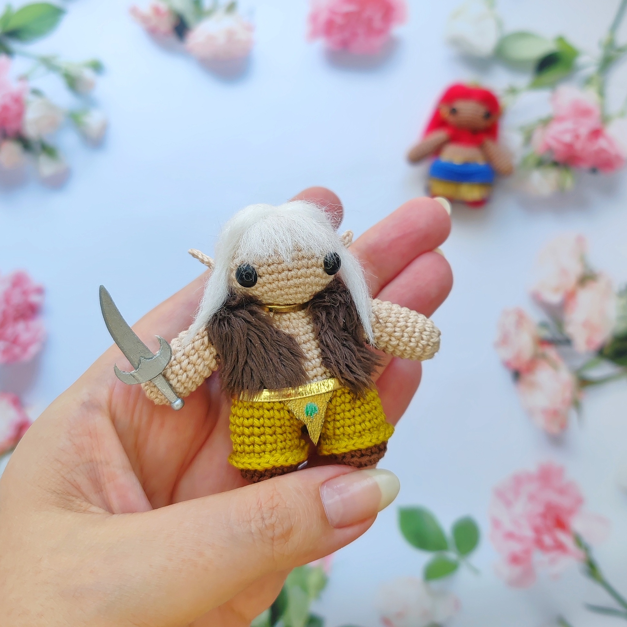 ElfQuest. Saga of the Forest Riders - My, Author's toy, Crochet, Amigurumi, Knitted toys, Elfquest, Elves, Fantasy, Comics, Needlework without process, Friday tag is mine, Longpost