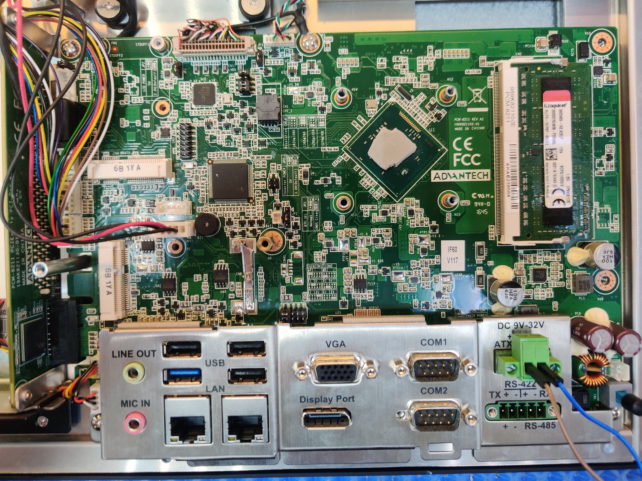 Replacing the processor on an Advantech PPC-3150 panel PC - My, Repair of equipment, Infrared Soldering Station, Longpost