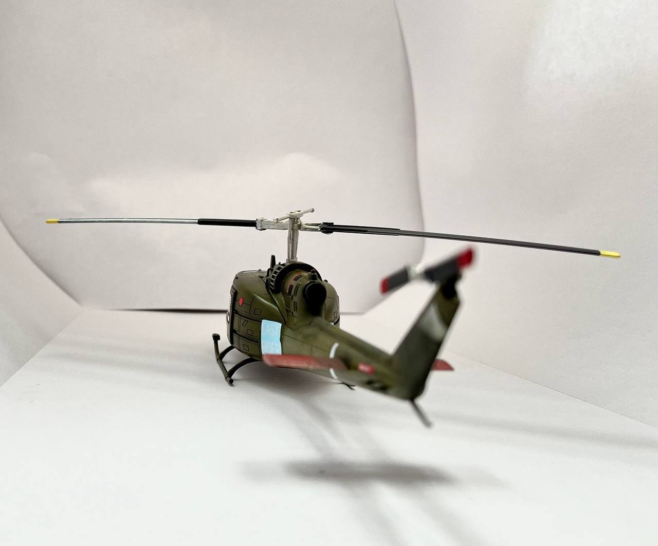 Building a prefabricated UH-1C Huey model - My, Stand modeling, Modeling, Prefabricated model, Friday tag is mine, Longpost