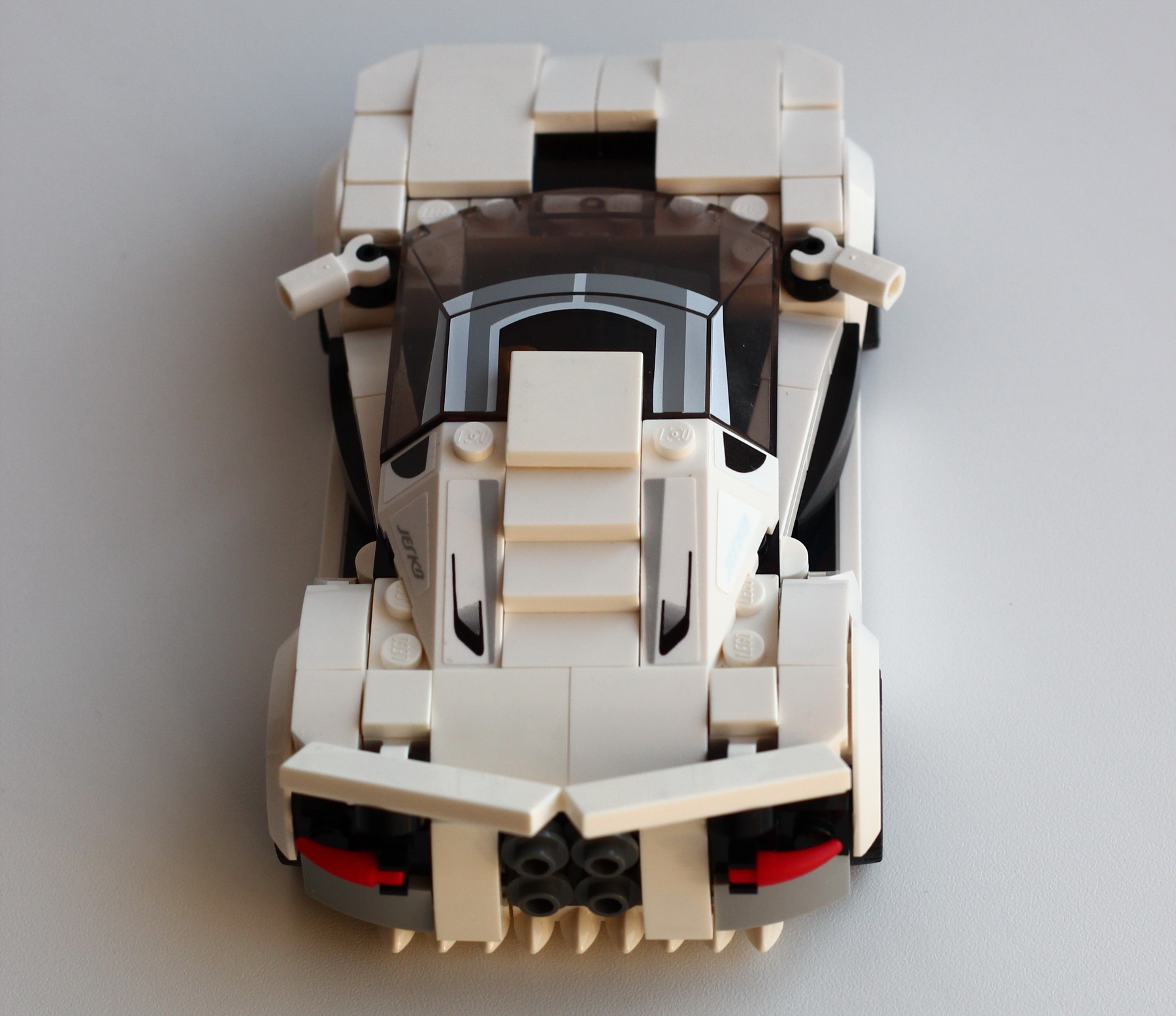 White and fast - My, Lego, Scale model, Constructor, Collecting, Technics, Longpost