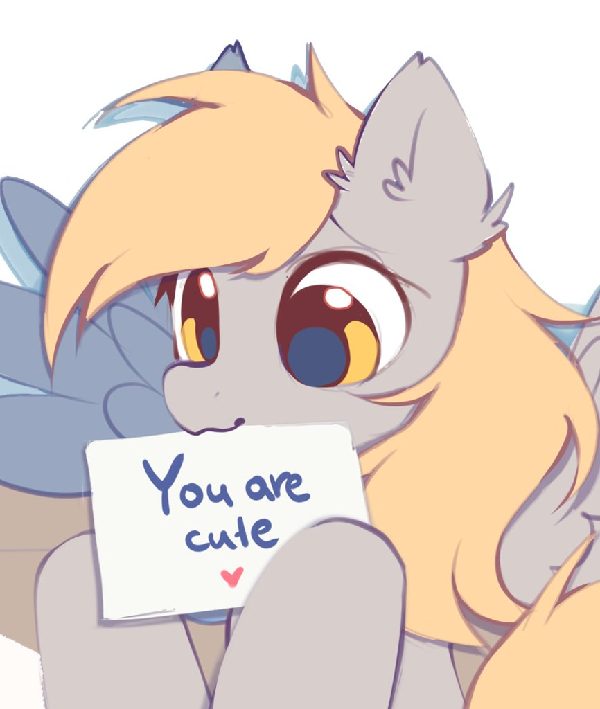 You are cute - My little pony, Derpy hooves, Mirtash