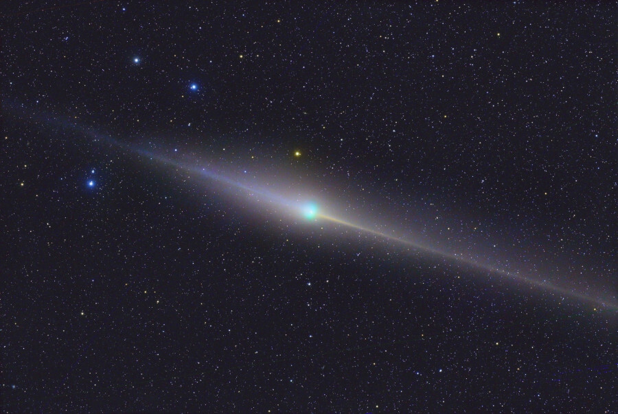 Tail and anti-tail - Astronomy, Space, Tail, beauty, Namibia, Comet