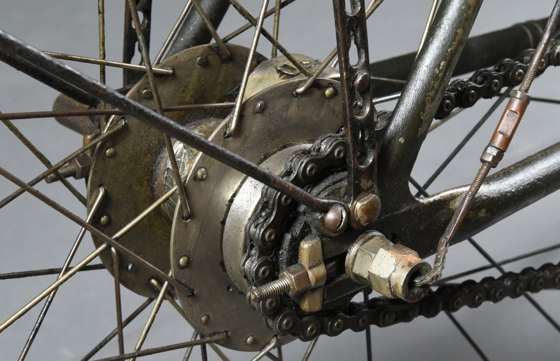 Bicycle 1904 - A bike, Unusual, Inventions, Rarity, Mechanism, Technologies, Video, Longpost