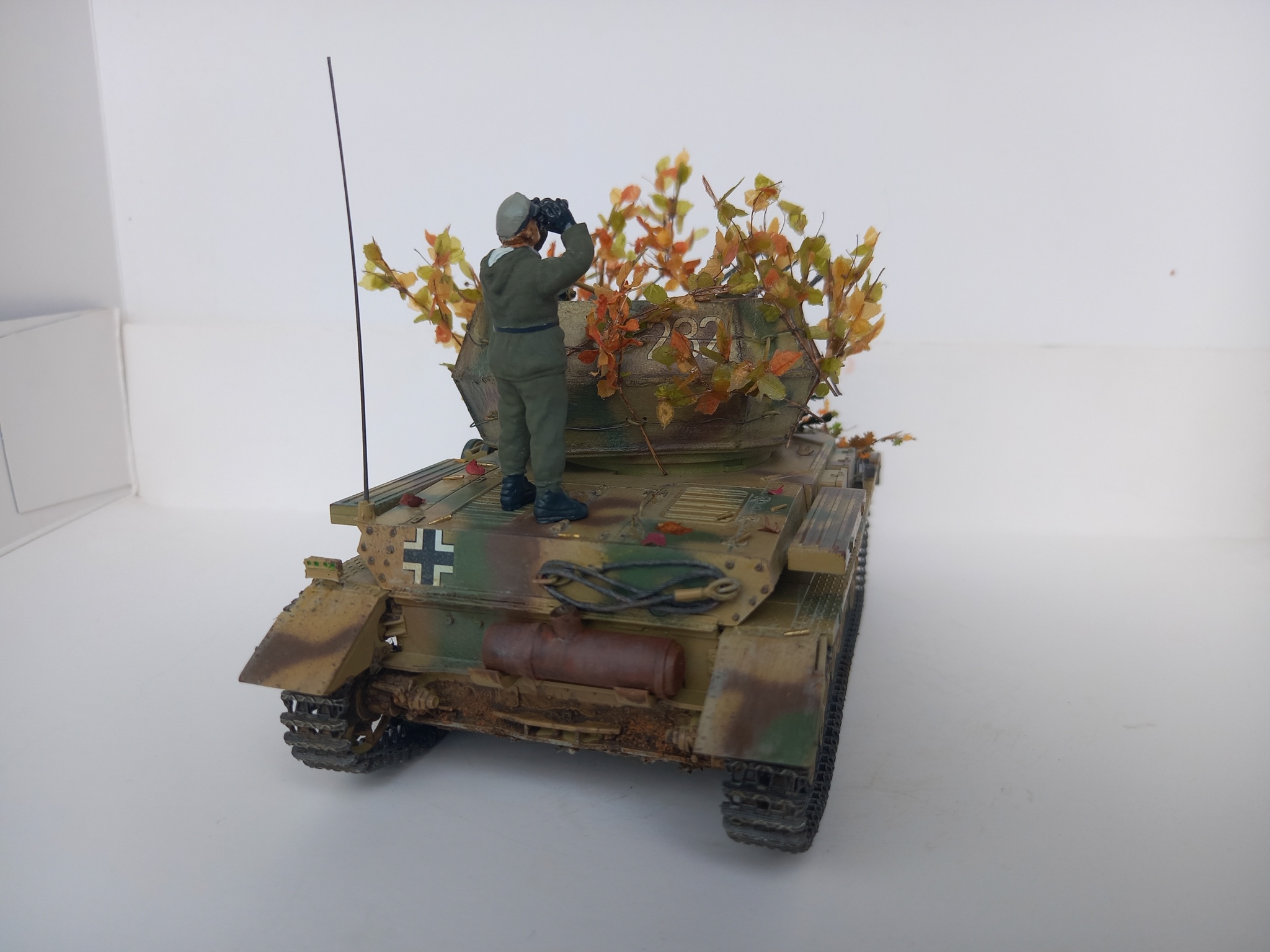 Wirbelwind from academy 1/35 - My, Modeling, Stand modeling, Armored vehicles, Hobby, Longpost