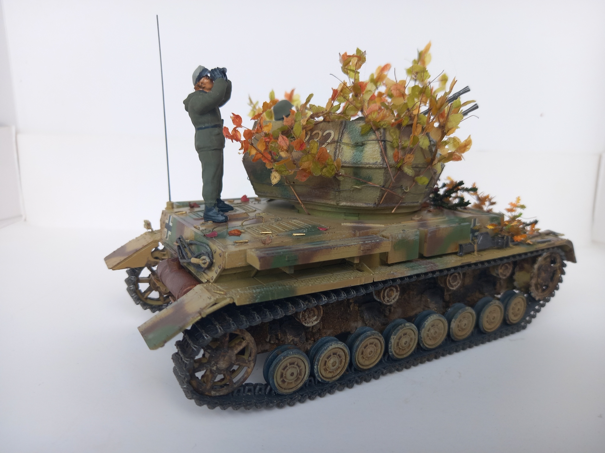 Wirbelwind from academy 1/35 - My, Modeling, Stand modeling, Armored vehicles, Hobby, Longpost