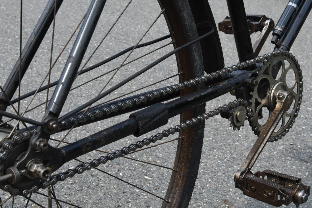 Bicycle (dual suspension) 1922 - A bike, Unusual, Technologies, Rarity, Mechanism, Inventions, Longpost