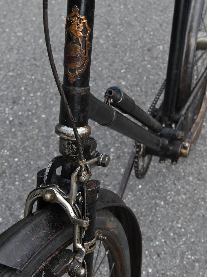 Bicycle (dual suspension) 1922 - A bike, Unusual, Technologies, Rarity, Mechanism, Inventions, Longpost