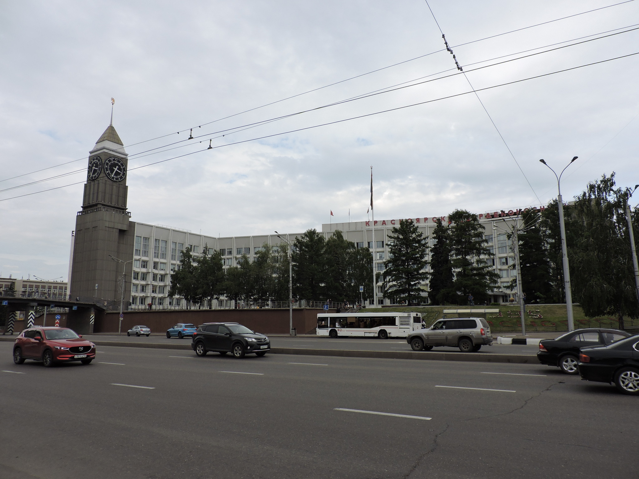 Krasnoyarsk Big Ben - My, Travel across Russia, Road trip, Krasnoyarsk