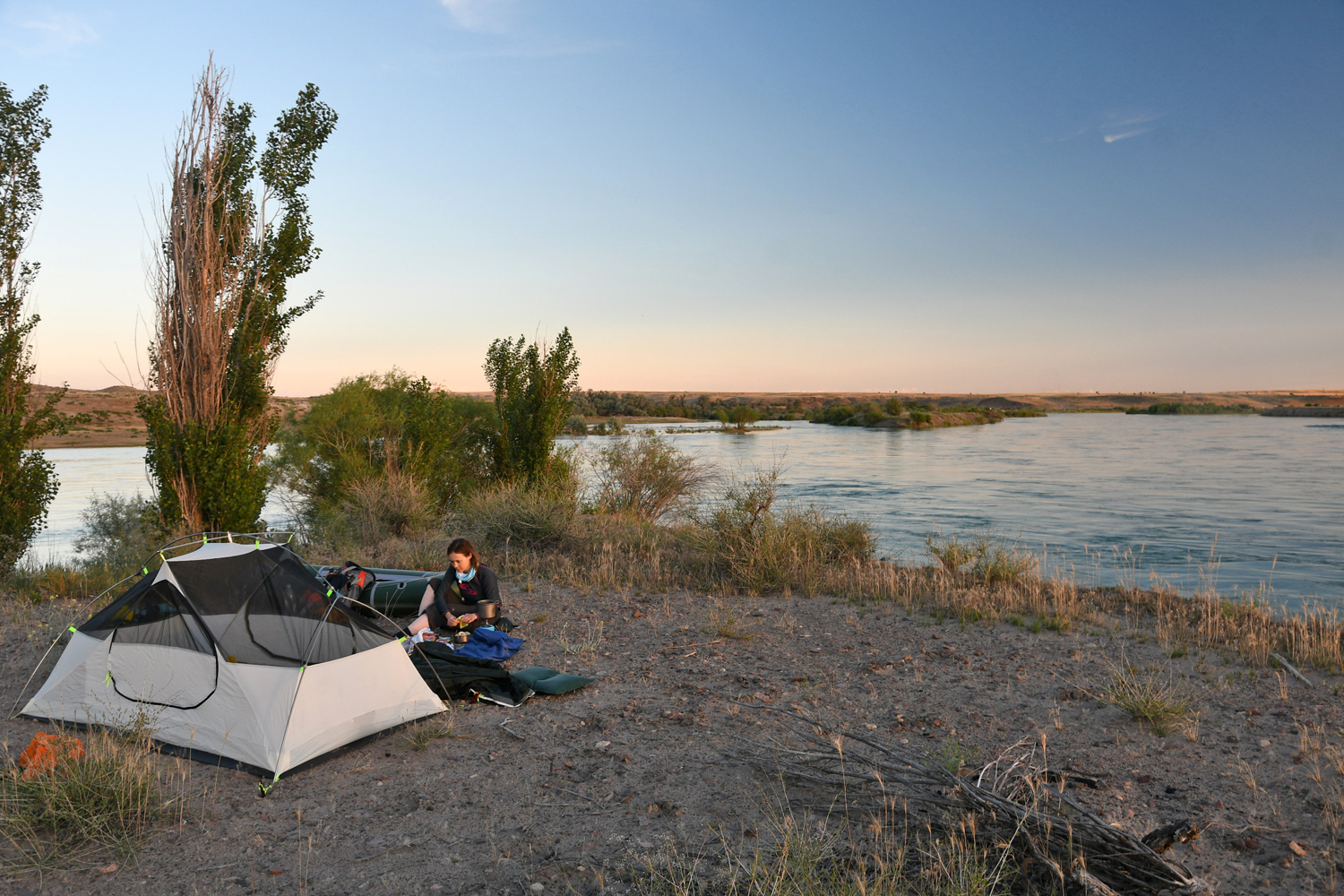 Around Kazakhstan on a light boat - My, The mountains, Almaty, Water tourism, Boat trip, Kapchagay, Packraft, Longpost