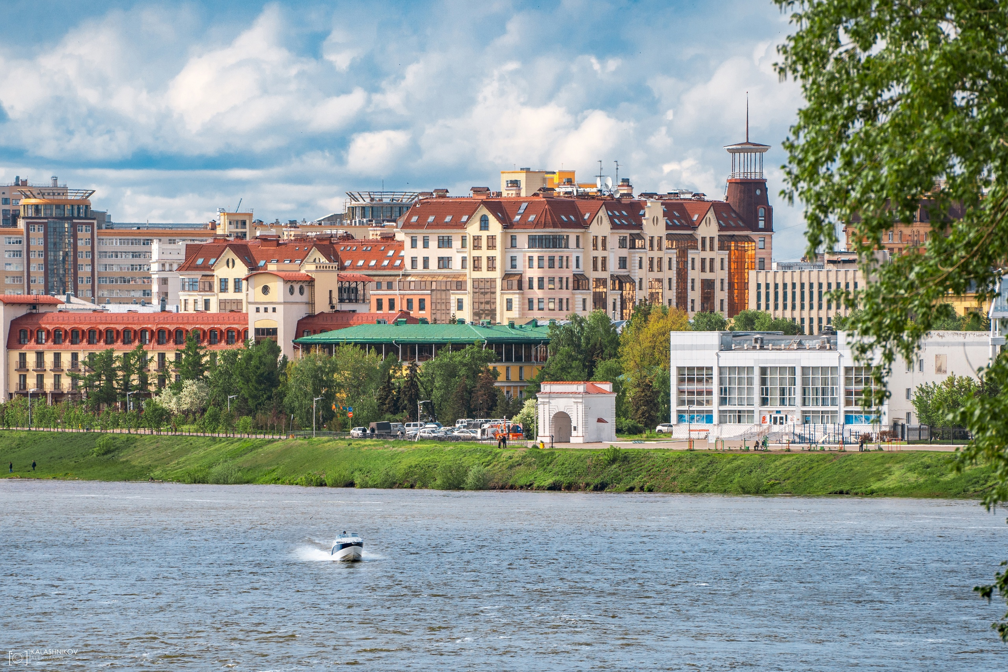 Embankment near the Irtysh Gate - My, The photo, Russia, Tourism, Town, Omsk, sights, Cities of Russia