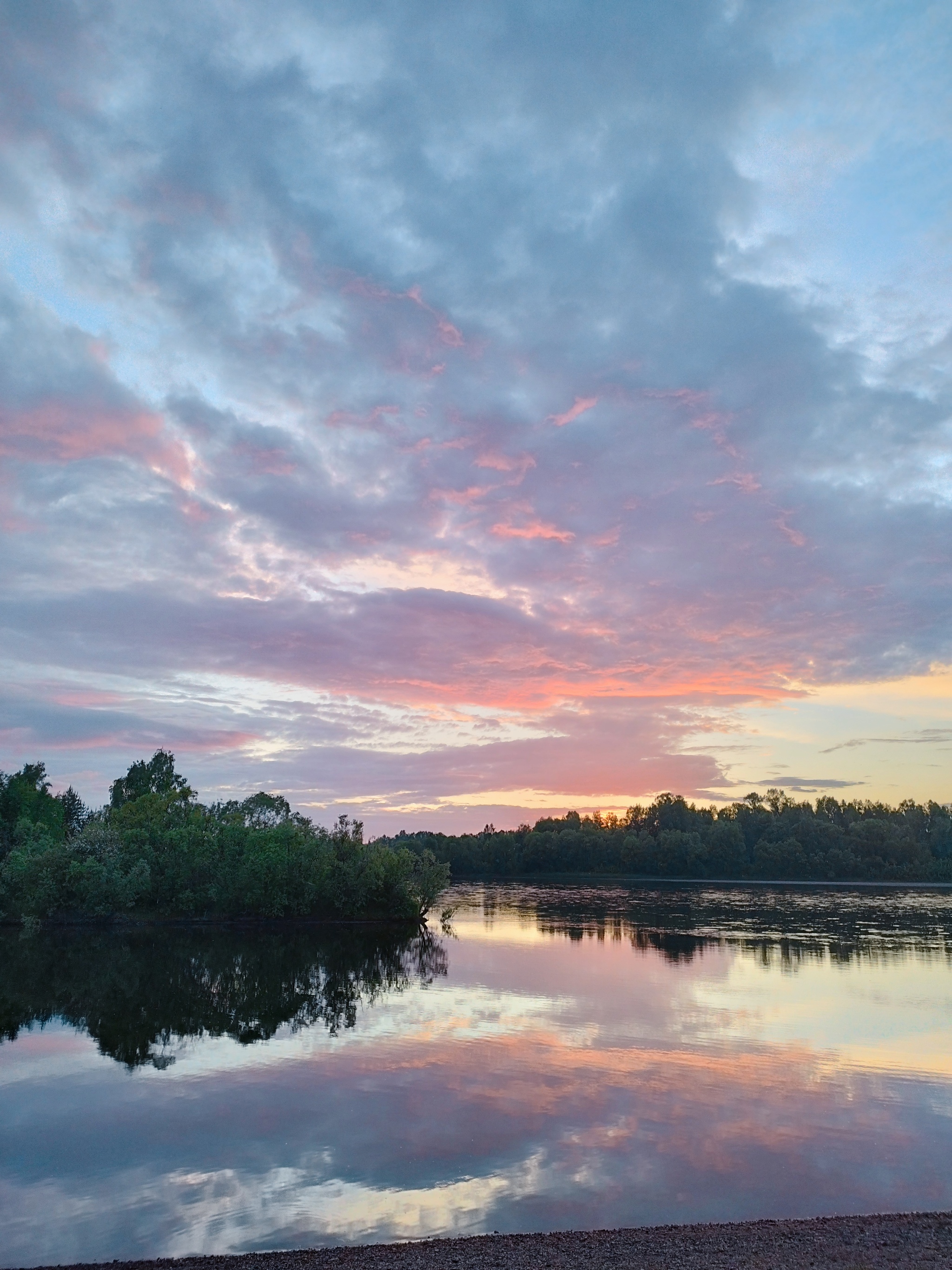 The sky over the Biryusa River - My, Turquoise, Cycling, Travel across Russia, Irkutsk region, Video, Soundless, Longpost