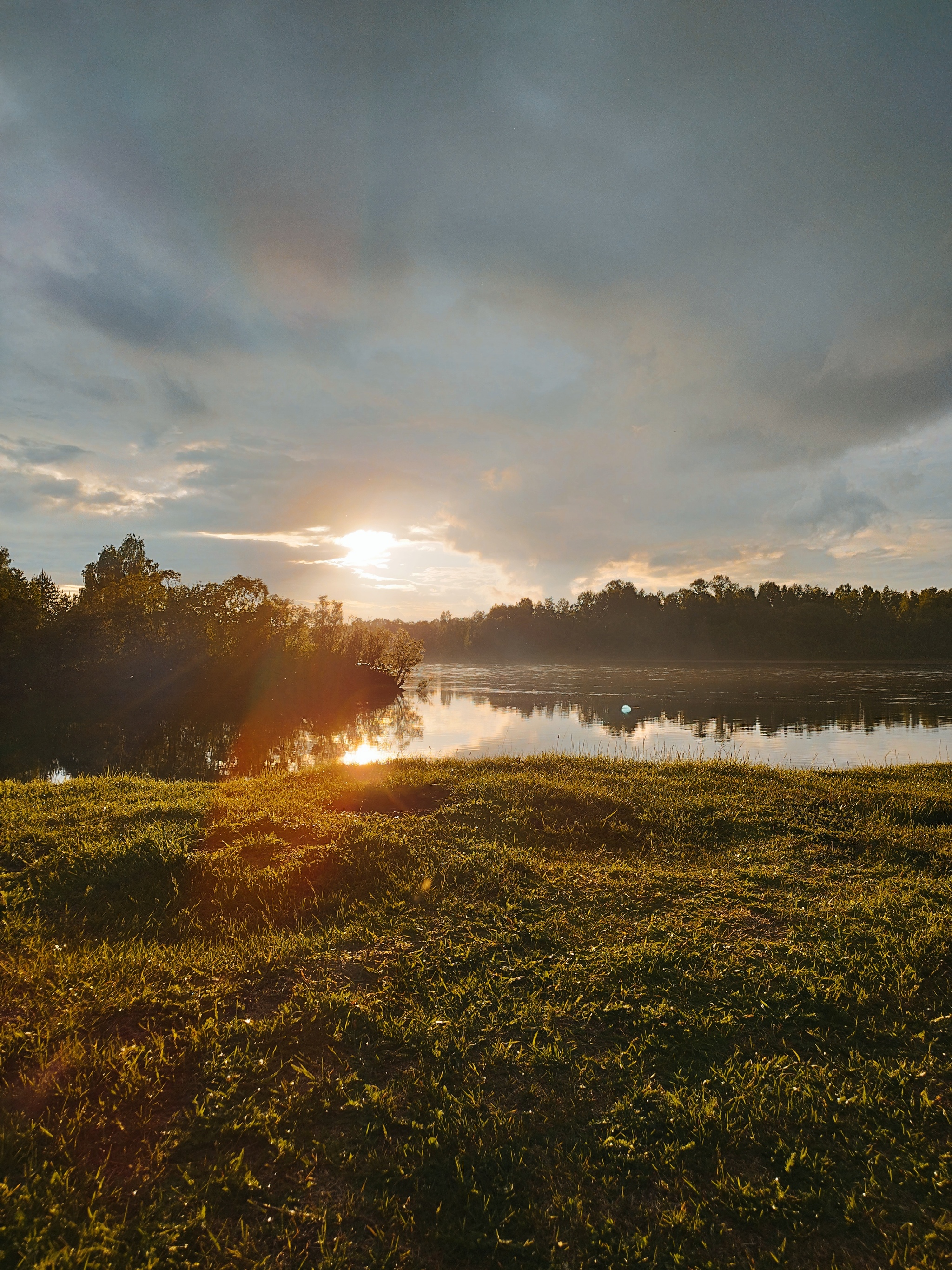 The sky over the Biryusa River - My, Turquoise, Cycling, Travel across Russia, Irkutsk region, Video, Soundless, Longpost